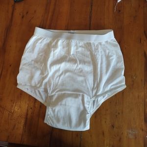 Salk Light & Dry Washable Incontinence Ladies' Cotton Panty Brief Sz M NWOP